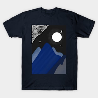 Geometric  mountains T-Shirt